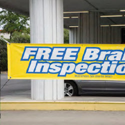 Simply Blockout Banner - 610gsm (Matt White - Laminated)