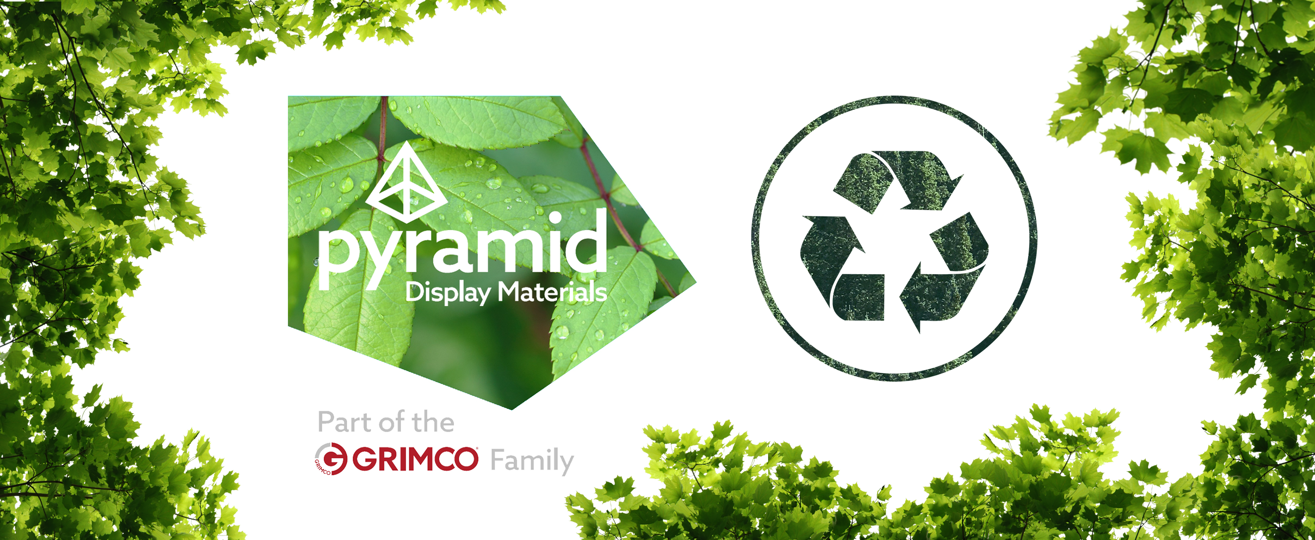 The world of Sustainability | Pyramid Display Materials