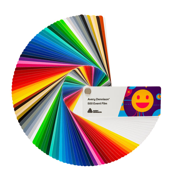 Avery Dennison 500 Series Event Film | Coloured Monomeric Sign Vinyl