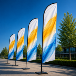 Briteline® Flow Flag Textile – 110gsm Knitted Polyester