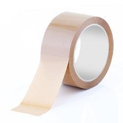 Packing Tape - Buff Clear Polypropylene Tape - Low Noise