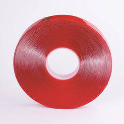1mm Ultra High Bond Acrylic Gel Tape - Clear Pure Adhesive Red Liner